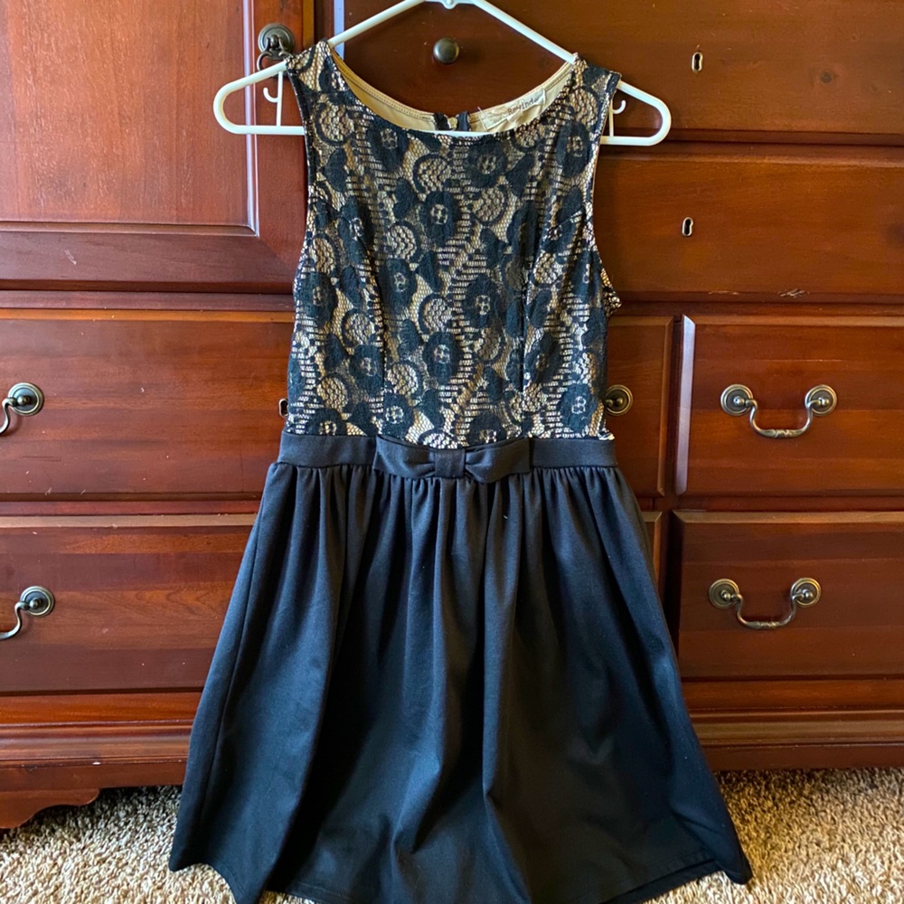 Black formal dress